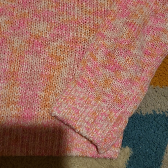 NWOT Girls M(7/8) Falls Creek Pink Cropped Sweater - Picture 2 of 6